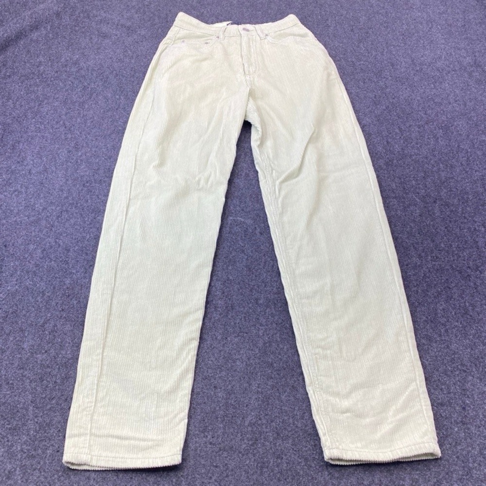 ASOS Design Corduroy Pants Mens 26/32 Mint Green Straight Leg 100% Cotton